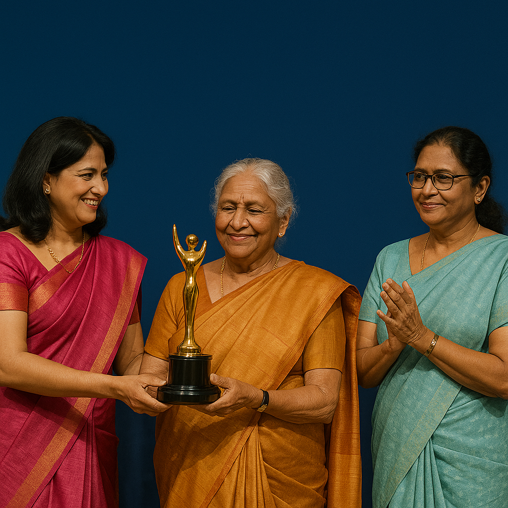Proud Moment for a Women Empowerment Icon — The Kalyani Lifetime Achievement Award 2025
